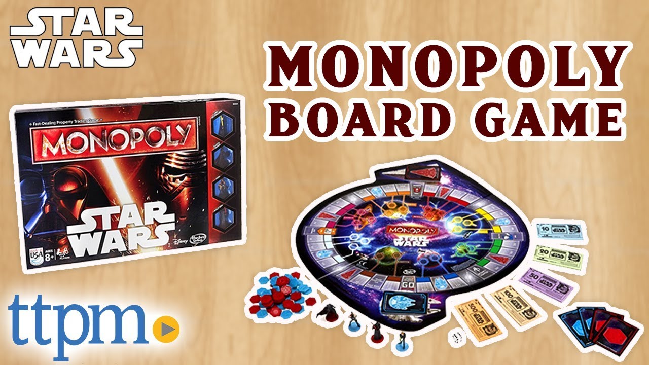 Star Wars Monopoly Board Game - Rules and Review | Hasbro Toys & Games