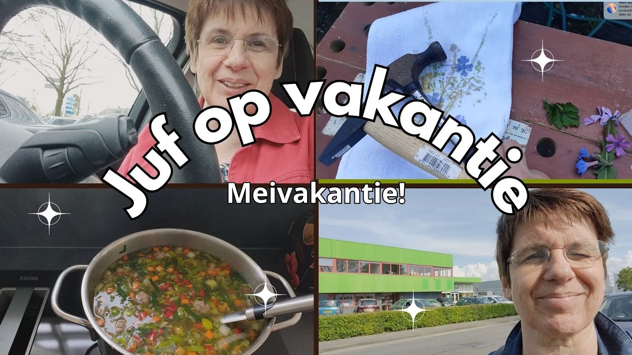 JUFFEN WEEKVLOG: Wat doet een juf in de Meivakantie?🌸 Een kijkje in het leven van een Juf