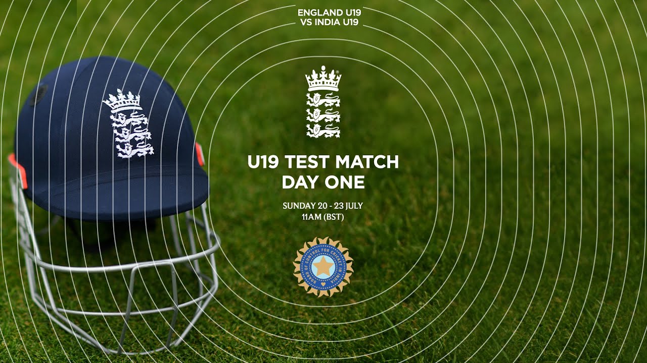 LIVE: England U19 v India U19 (Youth Test Match) - Day 1 Stream