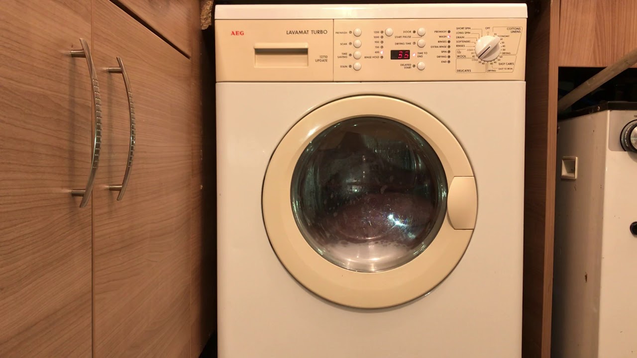 AEG Lavamat Turbo 12710: Delicate Cold No Options