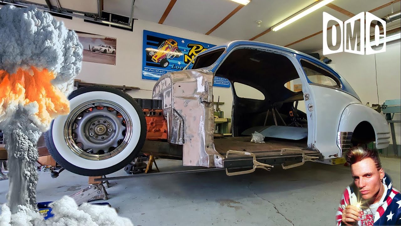 The Manhattan Project: Episode 2. Front suspension mods, engine and trans mounting on the Fleetline.