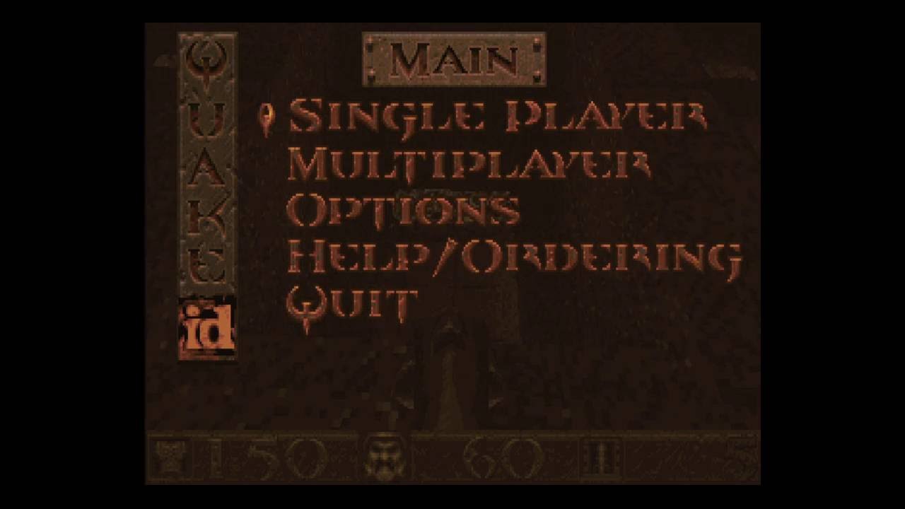 Original Quake DOS 6.22 gameplay