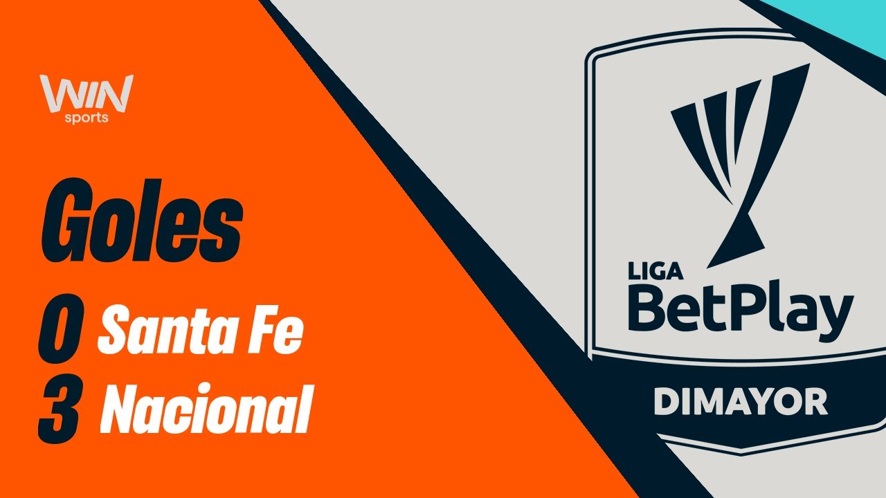 Santa Fe vs. Nacional (goles) | Liga BetPlay Dimayor 2024-2 | Cuadrangulares - Fecha 6