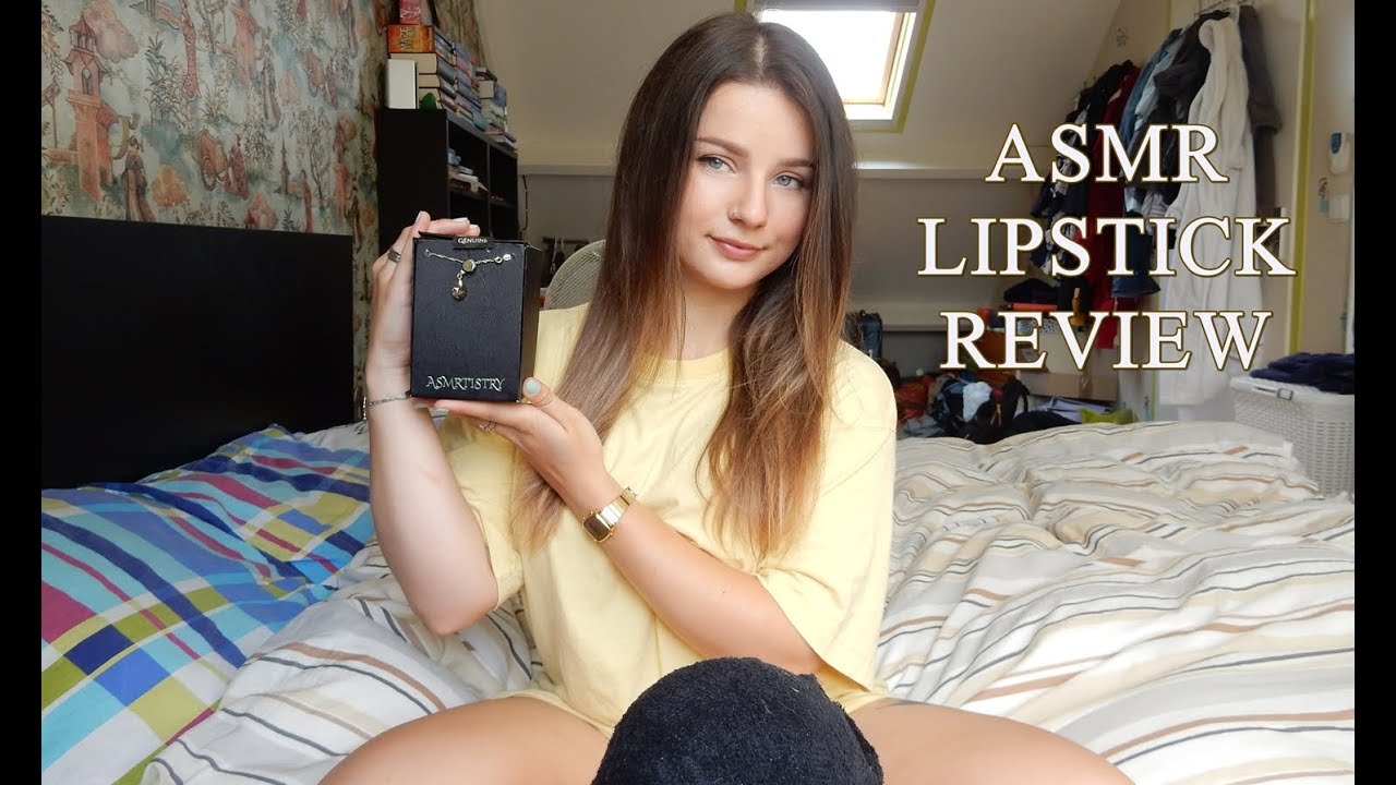 💄 Reviewing a Lipstick Made for ASMR 💄 ASMRtistry One Lipstick (WITH POPPING CANDY!)