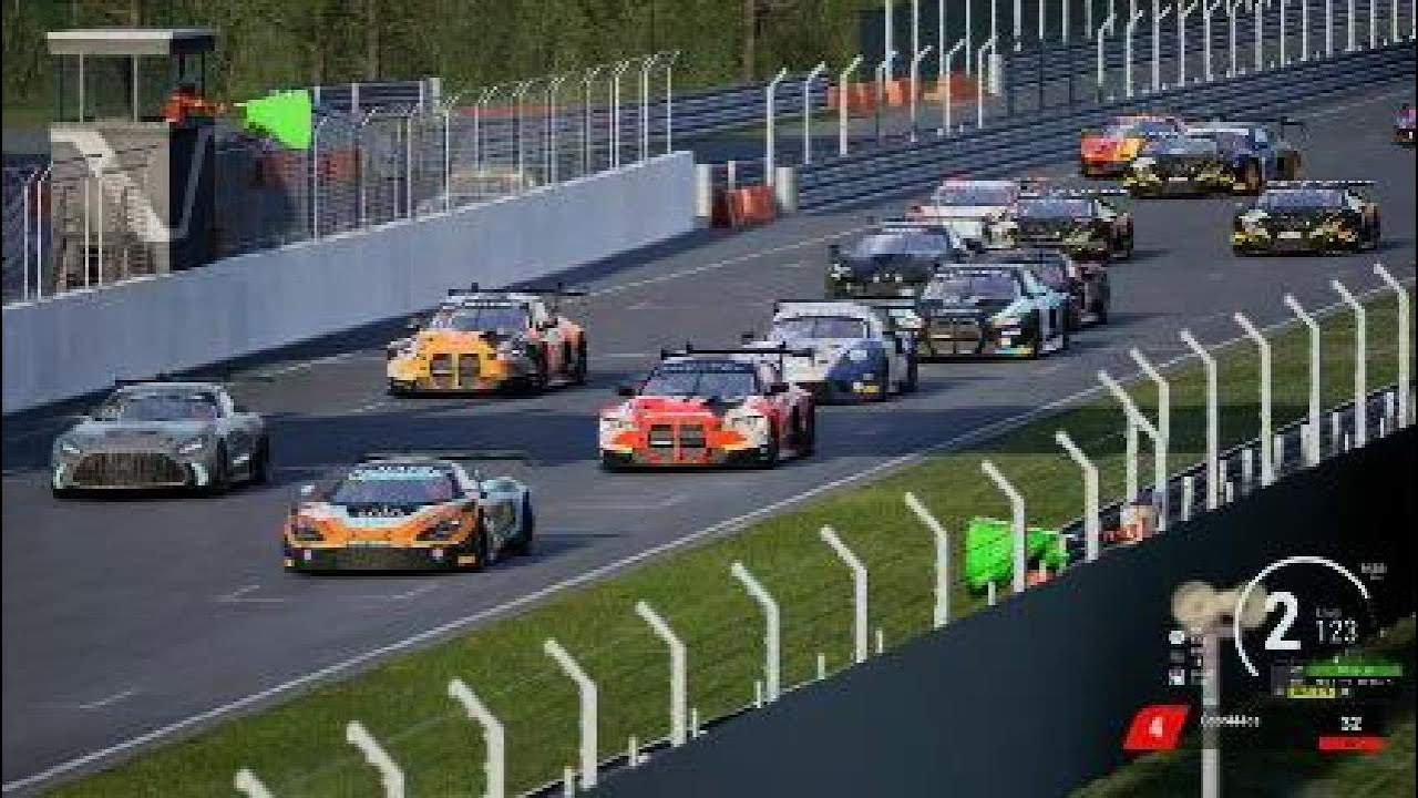 SURVIVED THE CHAOS! Second Place at Nürburgring | GT World Challenge (ACC)