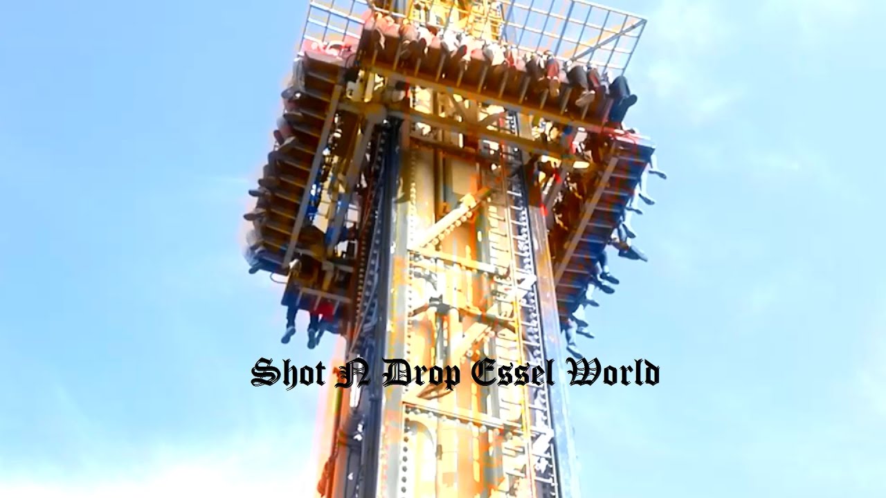 Essel World Rides Shot N Drop | Tallest Tower Ride Of India | Amusement Park Borivali West | Mumbai