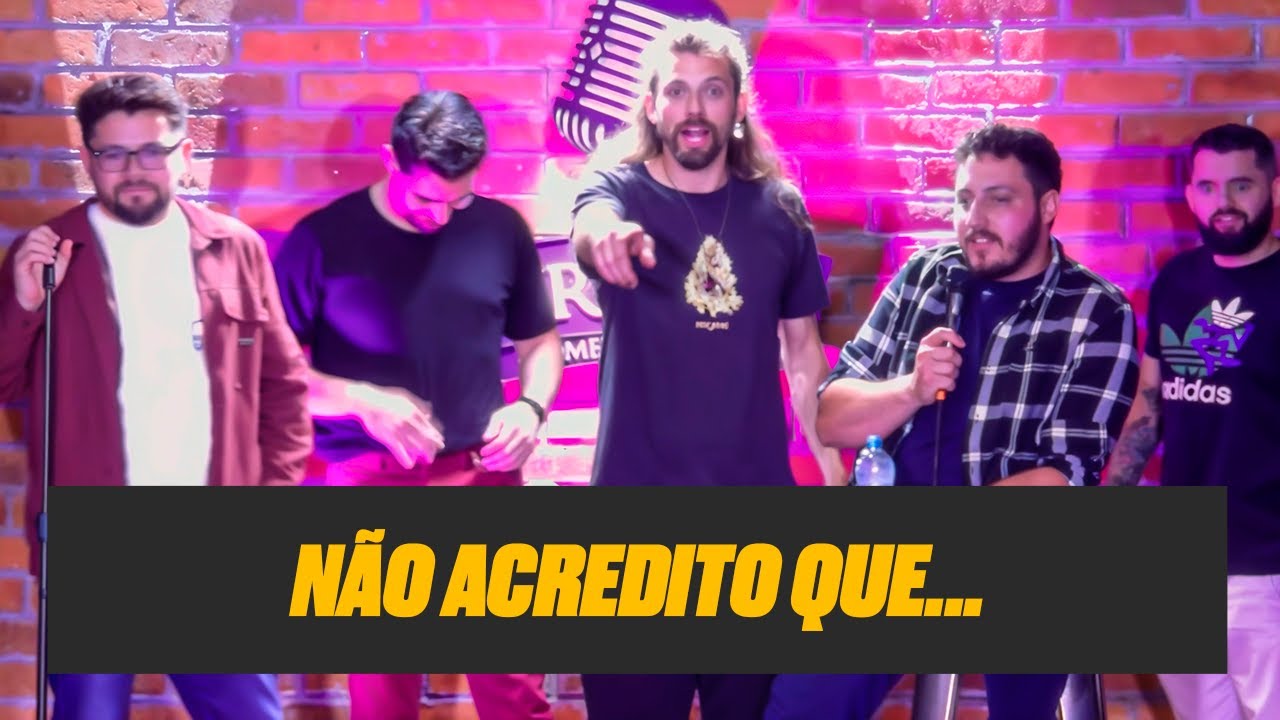 LOUCURAS QUE S&Oacute; ACONTECEM NO SHOW DE COM&Eacute;DIA STAND UP - O DATE MAIS ATRASADO DO MUNDO