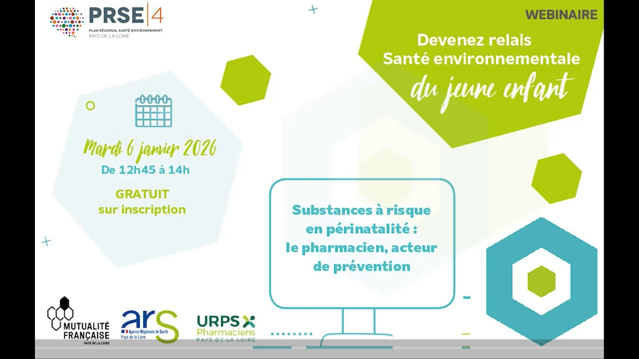 REPLAY Webinaire - 16 Substances à risque en périnatalité - 6 janvier 2026