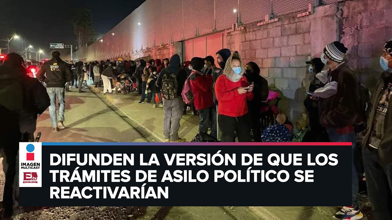 Migrantes intentan cruzar a la fuerza a EU por Piedras Negras, Coahuila