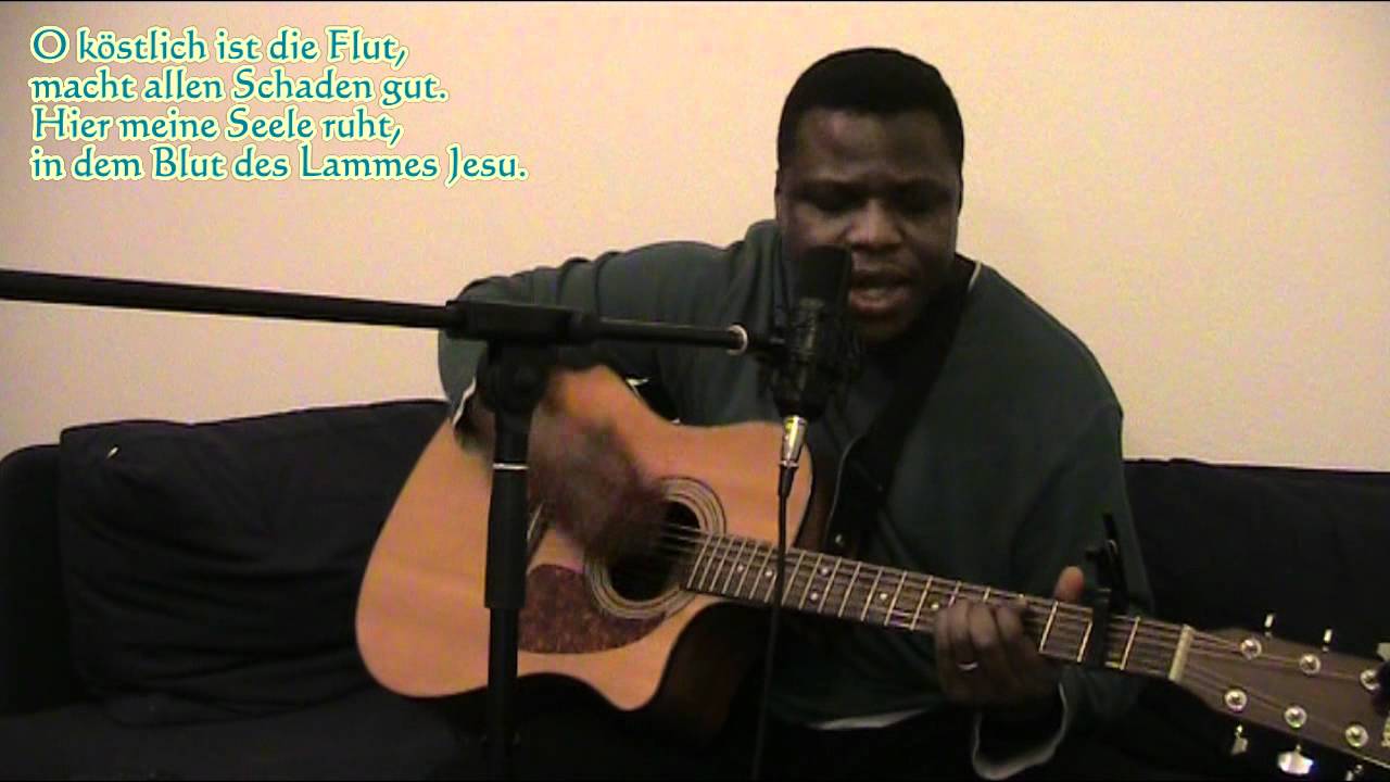 Nur das Blut des Lammes Jesu - Nothing but the blood of Jesus