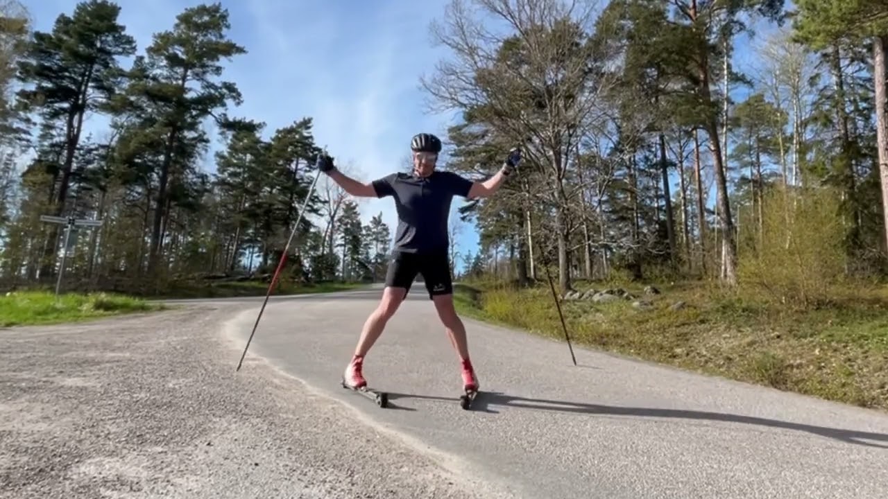 Bromsa på rullskidor del 1  