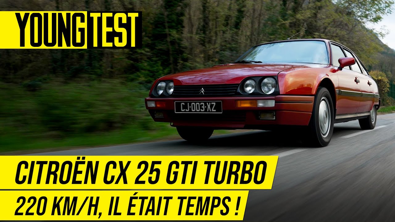 CX 25 GTI TURBO : CITROËN SAVAIT FAIRE DES FUSÉES ! 🚀
