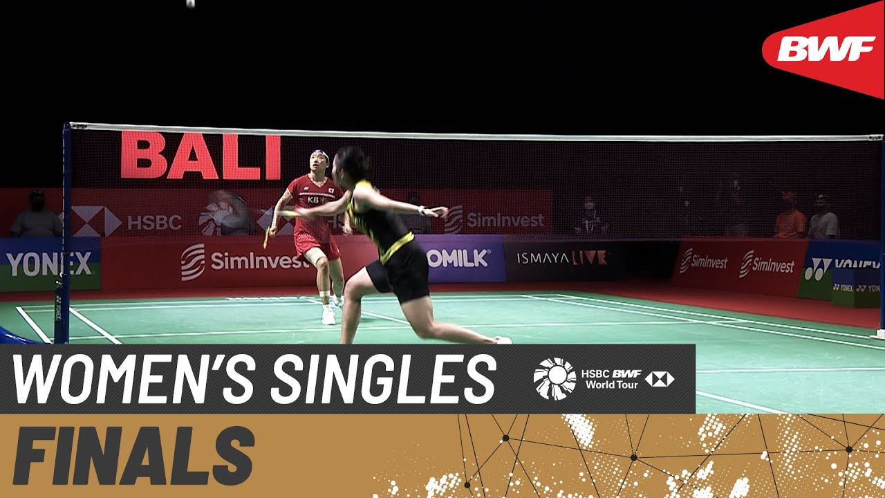 Indonesia Open 2021 | An Seyoung (KOR) [4] vs Ratchanok Intanon (THA) [2] | Finals