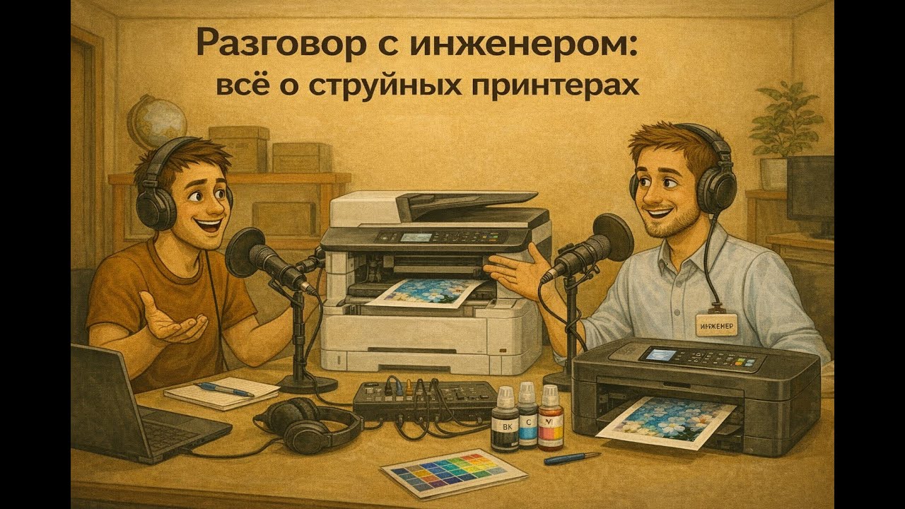 Разговор с инженером: всё о струйных принтерах