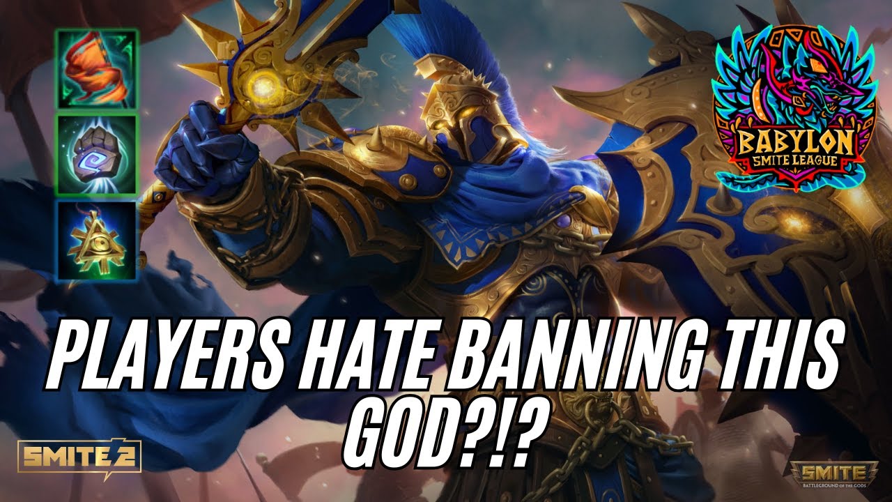 PLAYERS HATE BANNING THIS GOD?!? - Ares Support Deity Smite 2 Scrim w/ Comms!