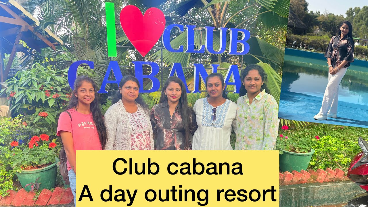 Club Cabana amusement park Bangalore || a day outing resort in Bangalore @priyavlogskannada 