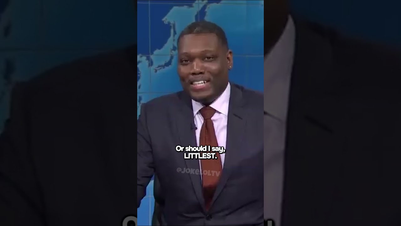 Michael Che Reads Kendrick Lamar Joke From Colin Jost 😳🤣📍  | SNL Weekend Update #funny #shorts
