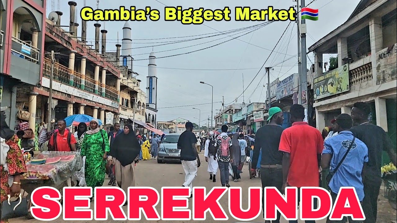 Serrekunda Market Update 2025 | Traffic & Crowd Experience Full Market Tour Gambia