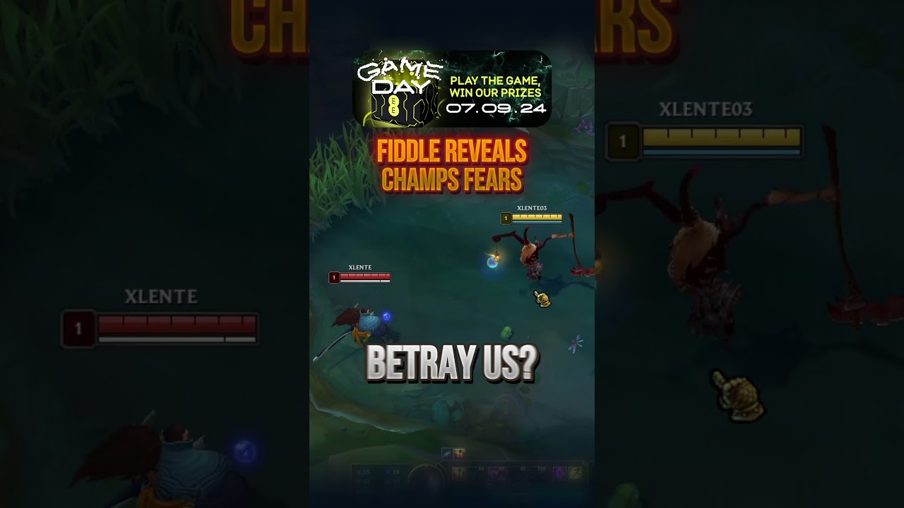 Fiddlesticks knows every champion's fears #leagueoflegends #riotgames #riotgameslol #eegameday