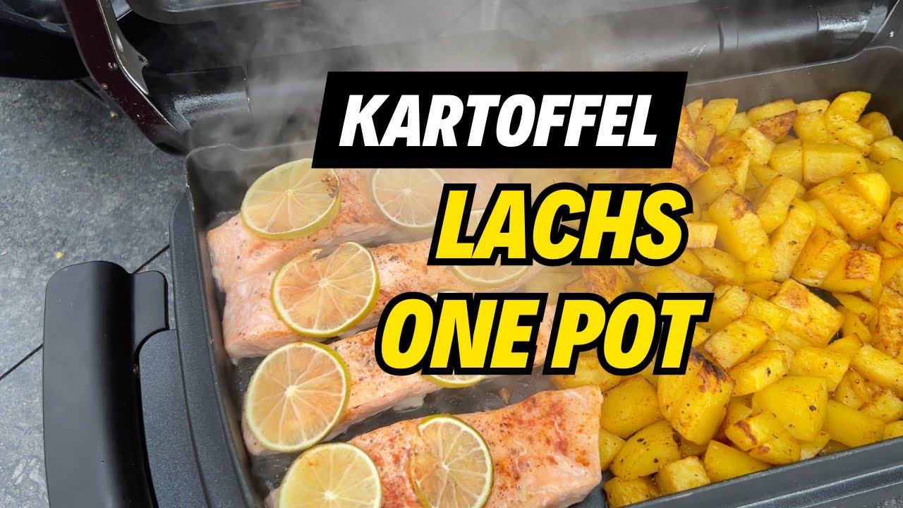 Kartoffel-Lachs One-Pot im OptiGrill