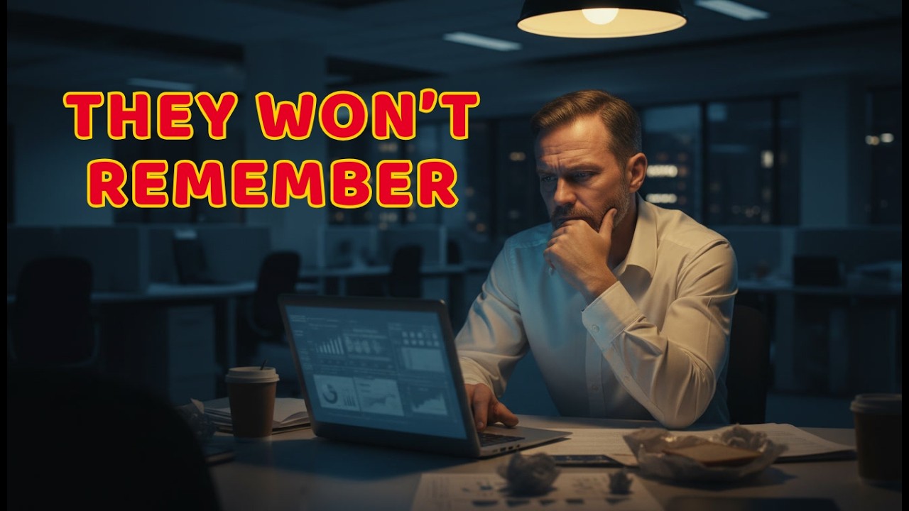 Job Isn’t Your Identity (Your Boss Won’t Remember Your Late Nights)