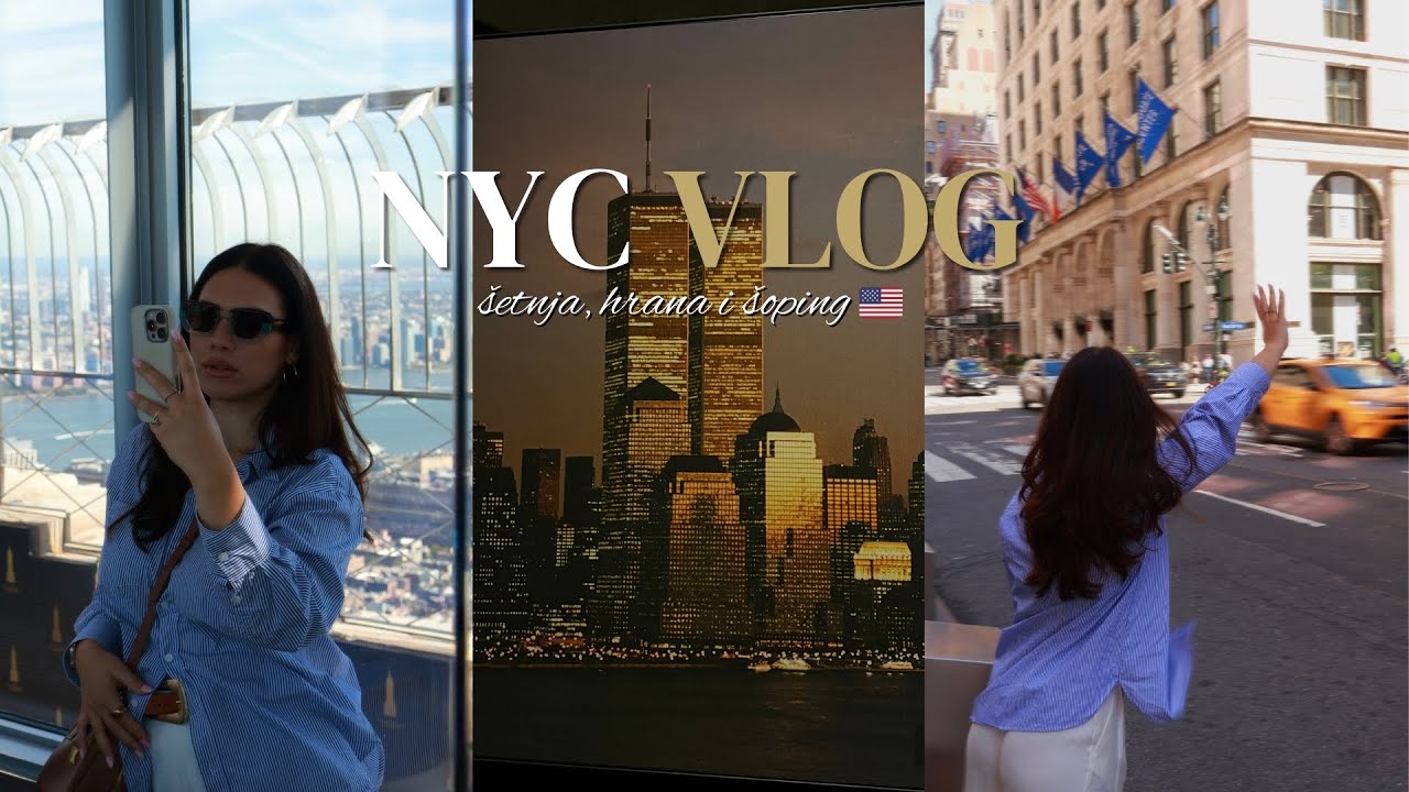NYC VLOG | šetnja, hrana, šoping i još malo hrane