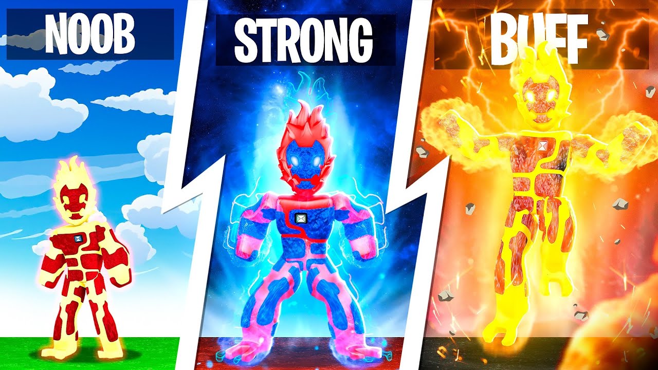 BEN 10 HEATBLAST The EVOLUTION In ROBLOX