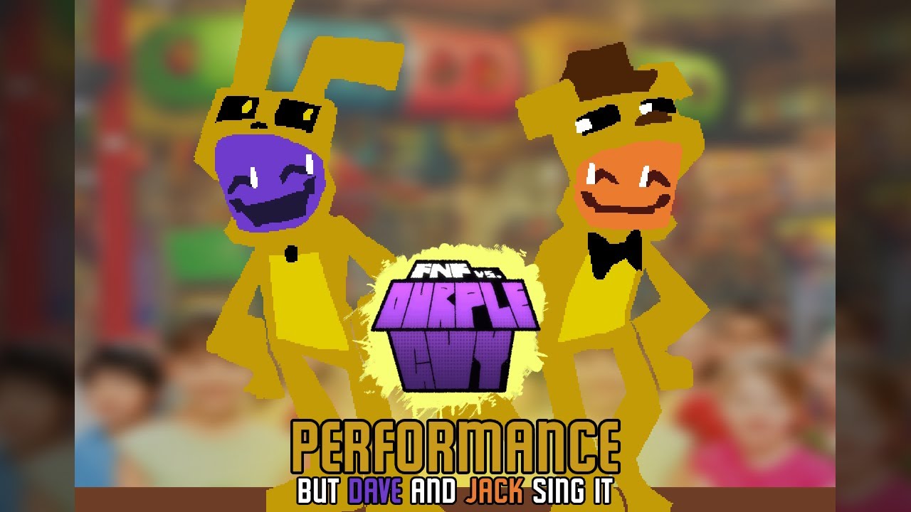 Performance but Dave and Jack sing it [VS. Ourple Guy cover]