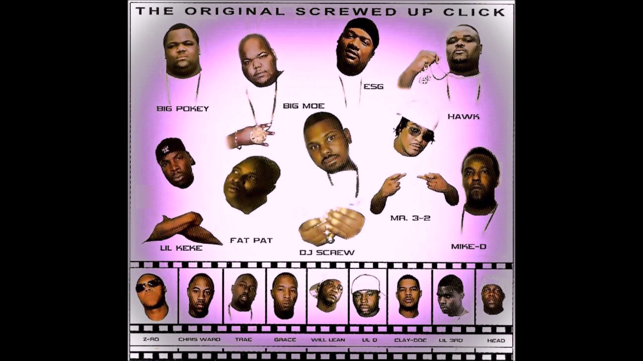 DJ Screw - Bitches Ain't Shit Freestyle (Big Moe, D-Pac, Big Pokey & ESG)