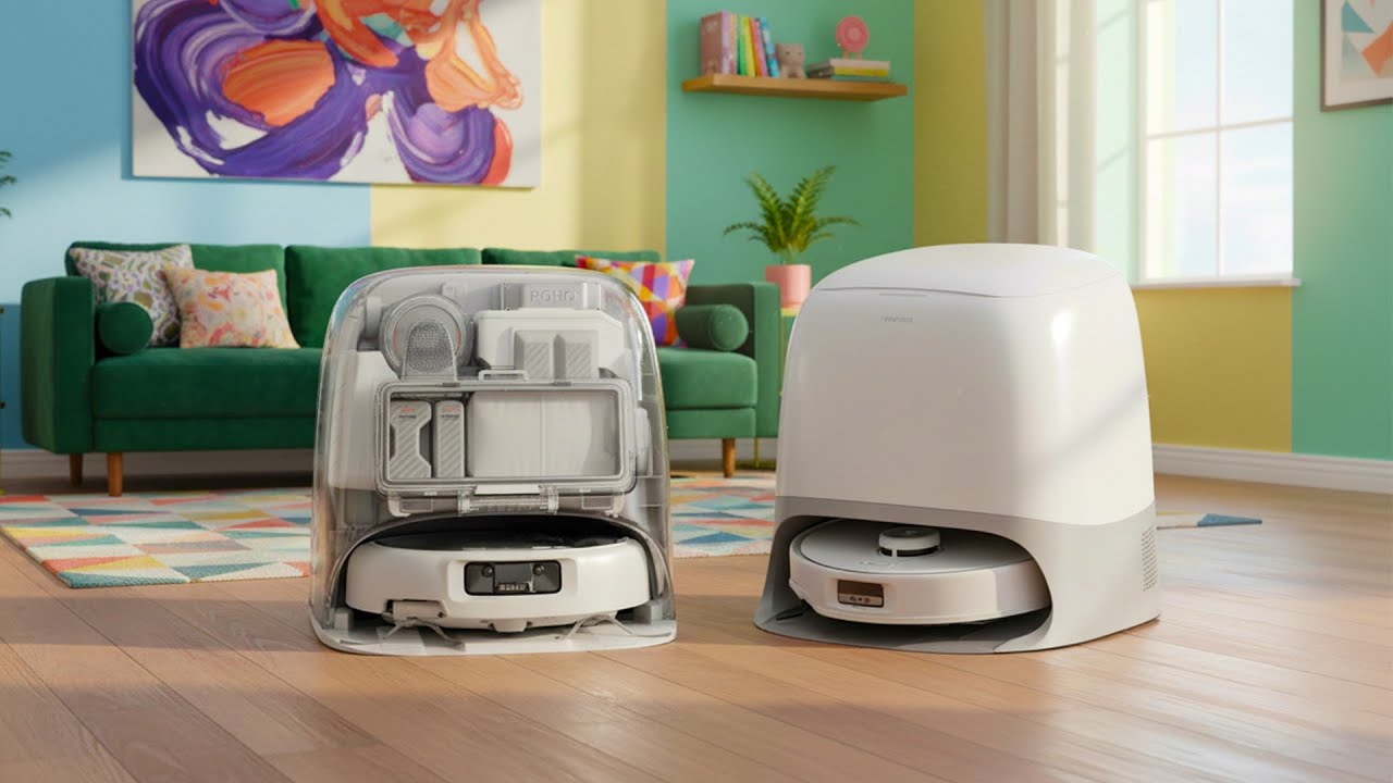 DJI ROMO P vs Roborock Qrevo Curv 2 Pro - Which One Cleans Smarter?