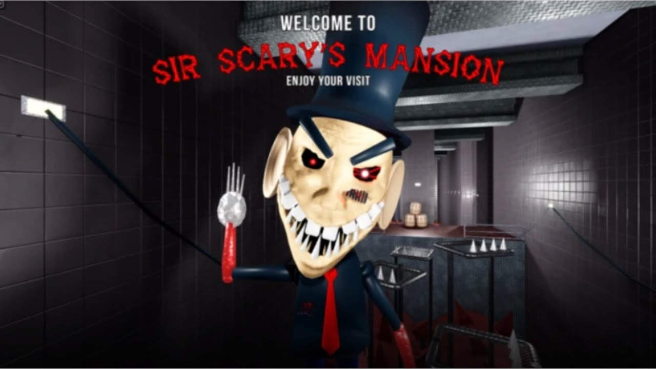 SIR SCARY'S MANSION (SCARY OBBY) Roblox Gameplay 4K