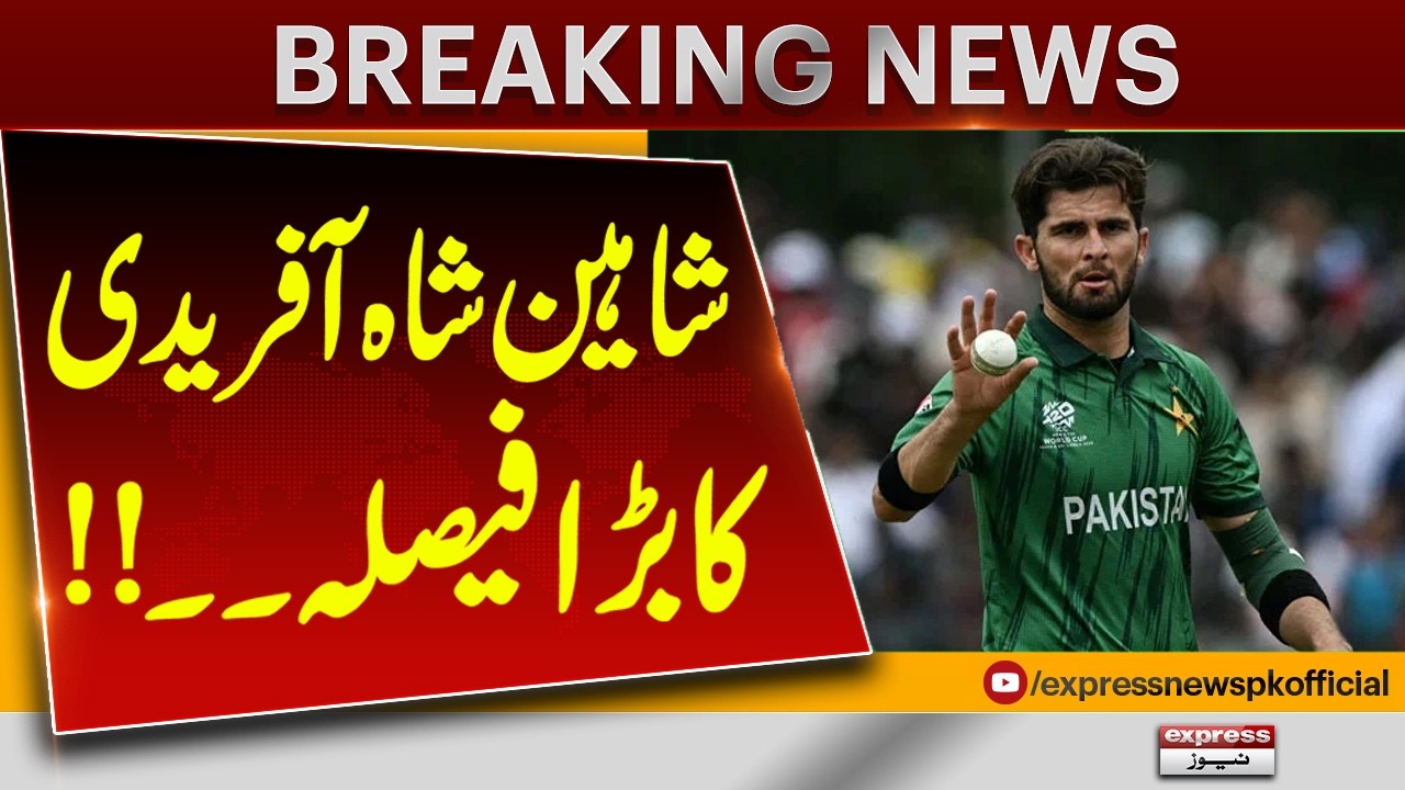 Shaheen Afridi Returns to First-Class Cricket on PCB&rsquo;s Instructions | Express News