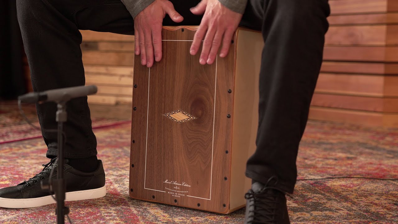 MEINL Percussion - Artisan Edition Cajon Cantina Line - Walnut - AECLWN