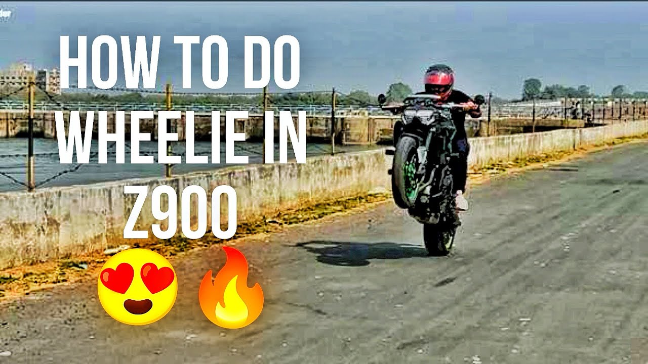 How to do wheelie in z900 🤔 ? Full details in video and easy steps
