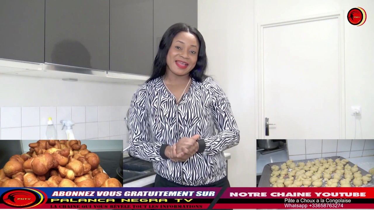ELUBU YA BANA POTO: Pâte a Choux a la Congolaise avec Rosalina la Rose