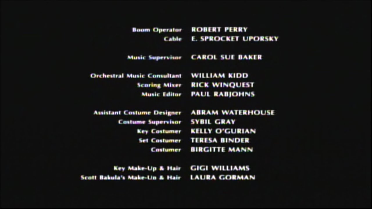 Lord Of Illusions (1995) End Credits (HBO Zone 2024)