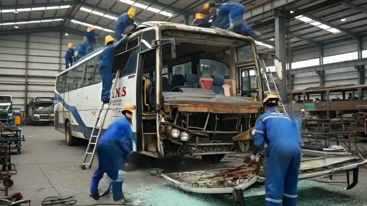 RESTORASI BUS PO.A.N.S  