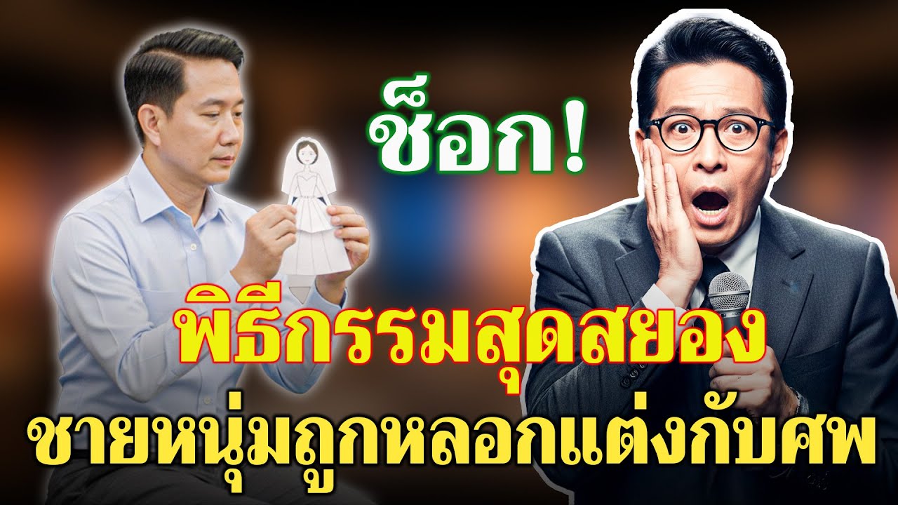 พิธีแต่งงานผี–คนสุดสยอง เจ้าบ่าวเป็นเพียงหุ่นตัวแทน!