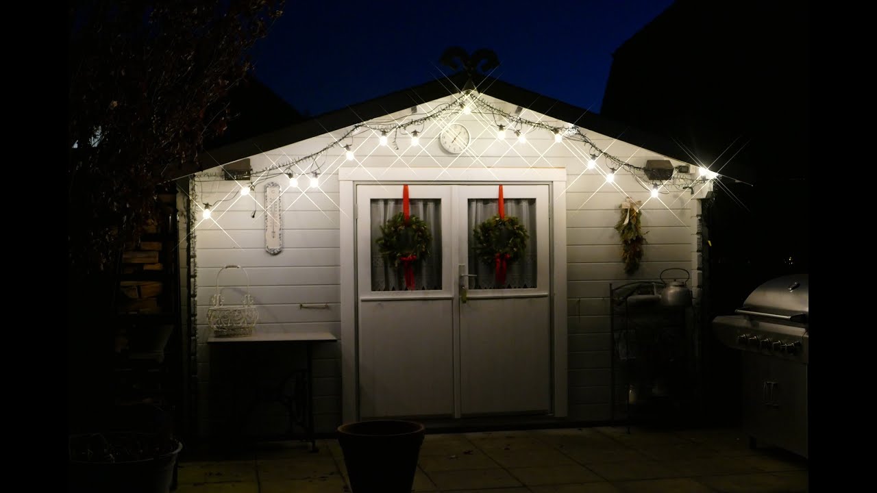 Bis Ende ansehen: 2 schöne, besonders romatische, stimmungsvolle Lichterketten f. innen außen Quntis