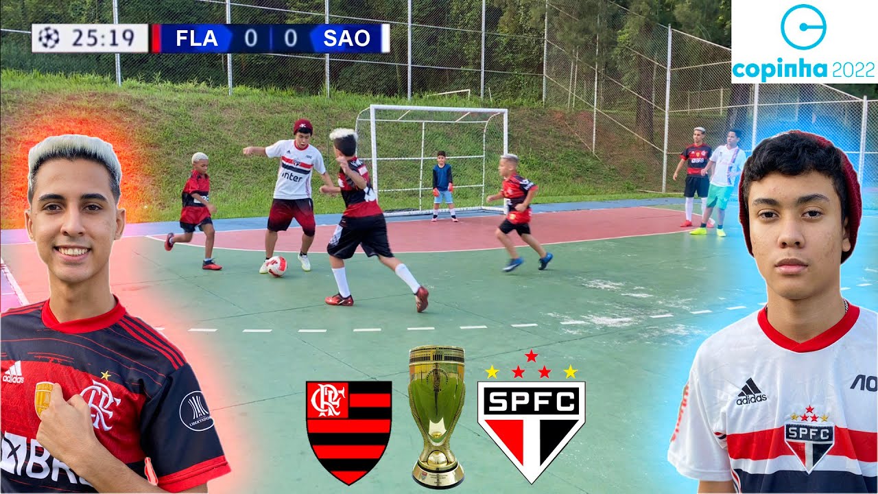 O INÍCIO DA COPA SÃO PAULO DE FUTEBOL JR! FLAMENGO x SÃO PAULO ‹ Rikinho ›