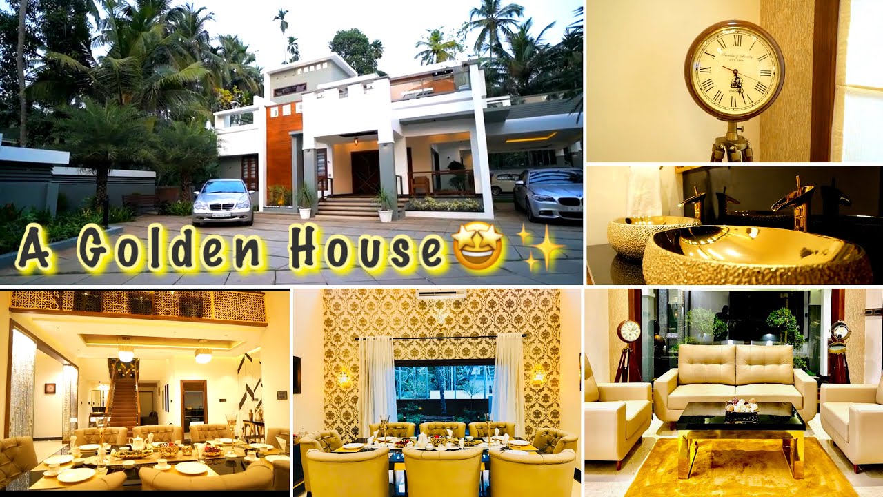 A Golden House✨| Sister’s Home Tour🏡♥️| Minnah’s Vlog😻 | Finu & Minnah👯‍♀️