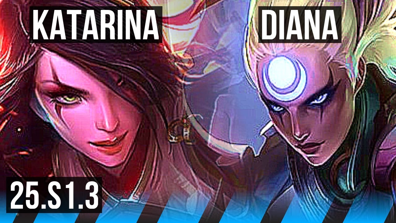 KATARINA vs DIANA (MID) | 7/1/1 | KR Master | 25.S1.3