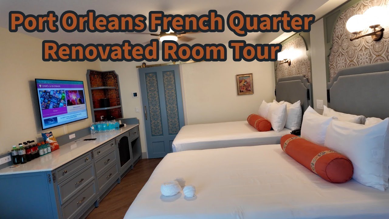 Port Orleans French Quarter Resort at Disney World | Fully Renovated Room Tour| Standard Room 2025