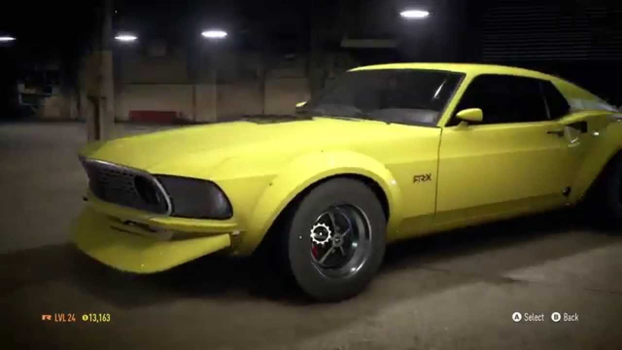 Need For Speed 2015 Ford Mustang Gymkhana Build