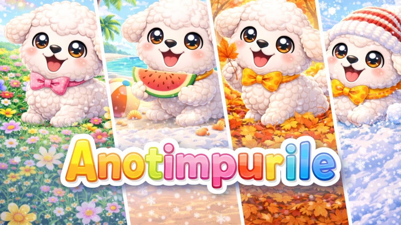 Oiță și magia anotimpurilor🌸☀️🍂❄️ | Învață anotimpurile pentru copii