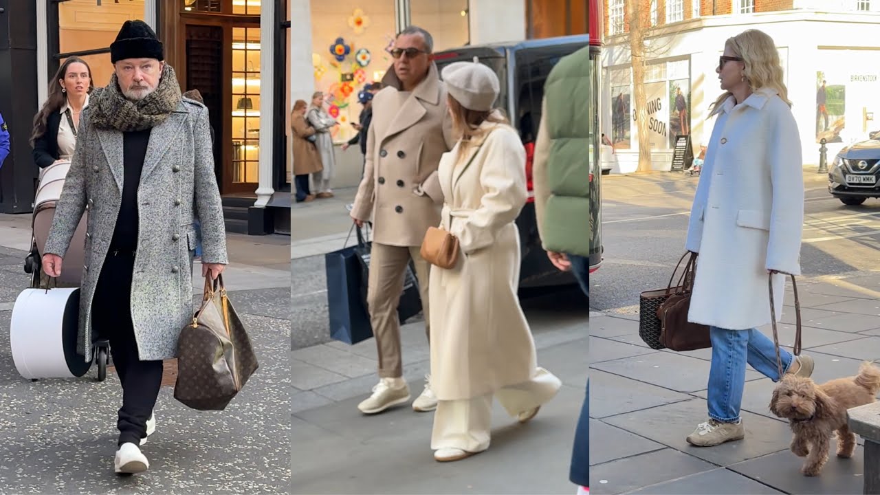 Уличный стиль Лондона зима 2025. Вдохновение для шикарных зимних образов