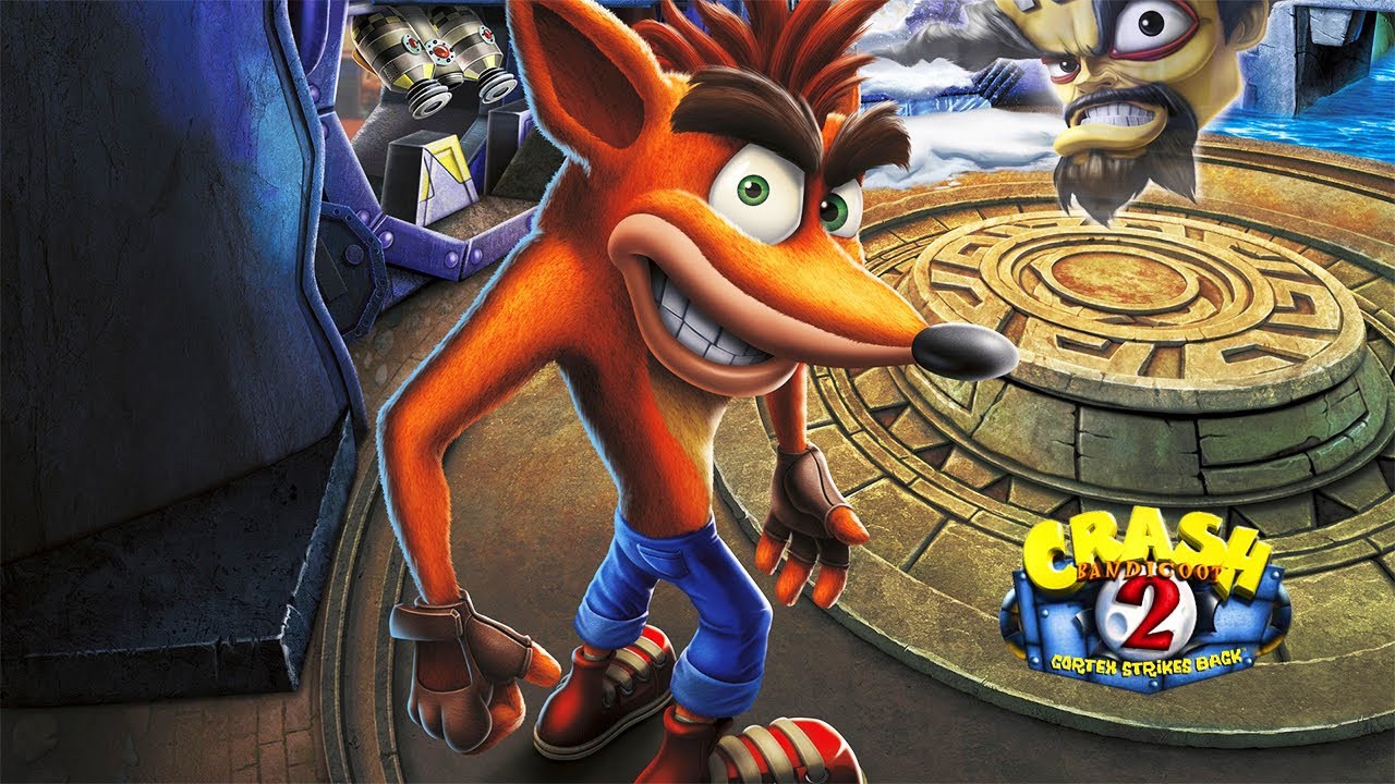 CRASH BANDICOOT 2: CORTEX STRIKES BACK All Cutscenes (Game Movie) 1080p HD