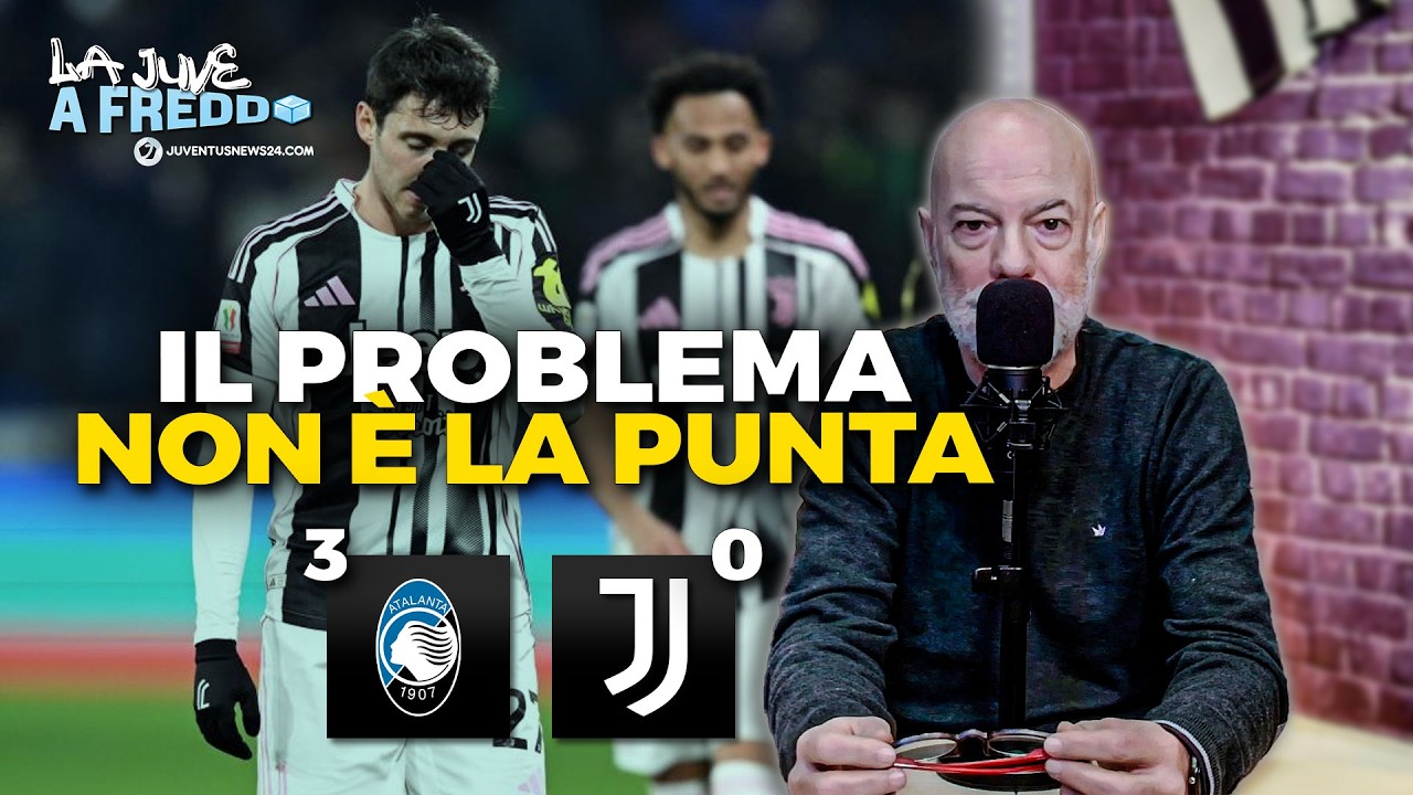 Atalanta Juve 3-0: partita FINTA e partita VERA, un verdetto PESANTE ma non è colpa dell'attaccante