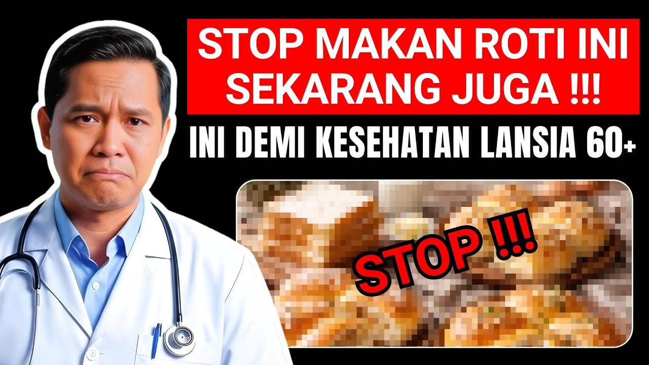 ROTI INI HARUS DIWASPADAI, JANGAN PERNAH DI MAKAN, DEMI KESEHATAN LANSIA !!!!