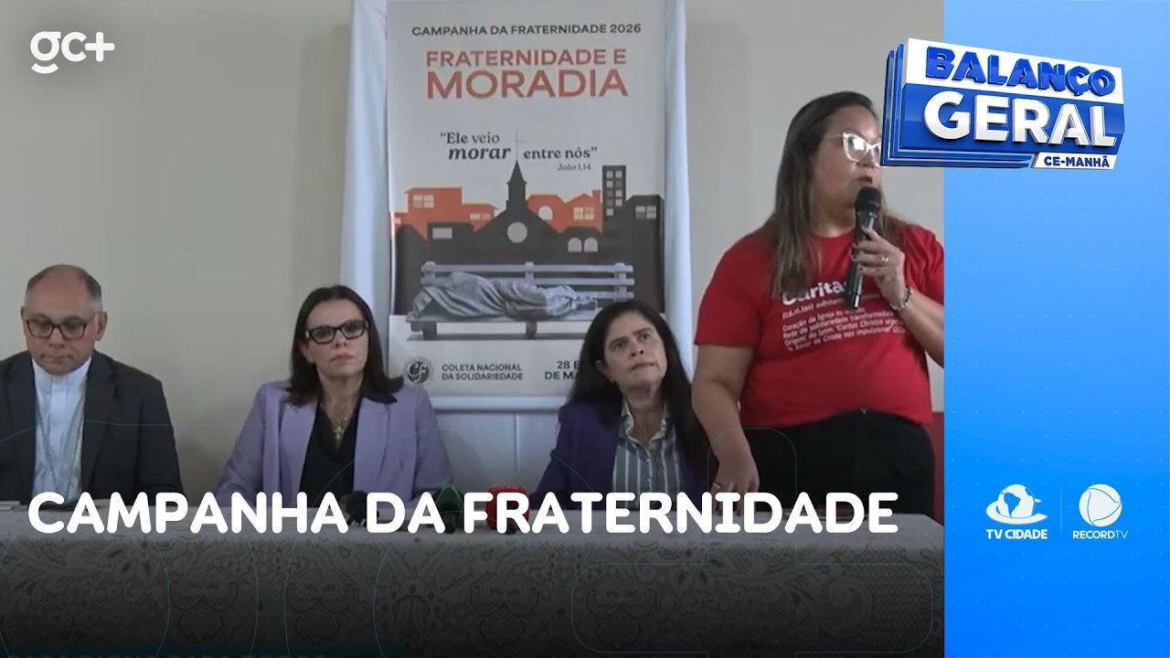 Campanha da Fraternidade: direito à moradia como entrada à cidadania | Balanço Geral CE Manhã